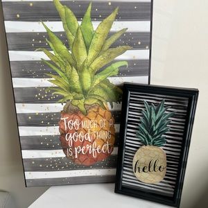 Pineapple Wall Art